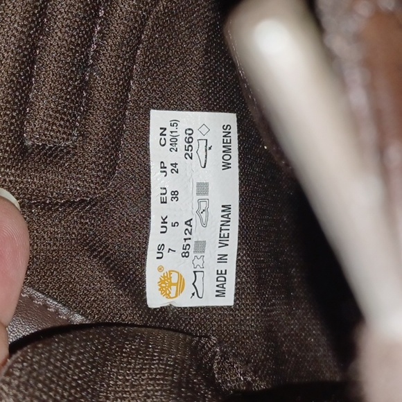 Timberland Lace-up. Women Boots. Anti-fatigue beautiful brown leather 7 Comfy - Picture 7 of 7